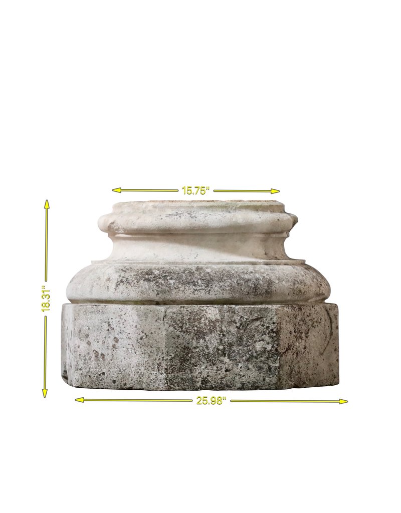 Maison Leon Van den Bogaert Säulenfragment