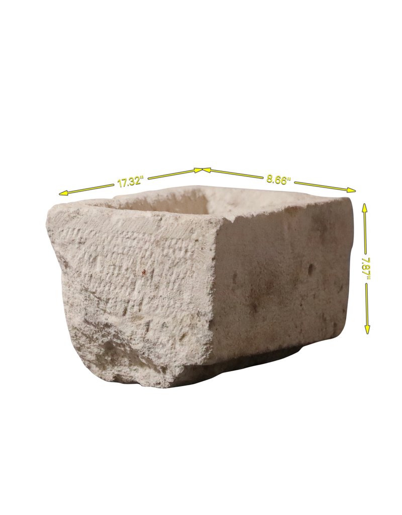 Maison Leon Van den Bogaert Pequeño Fregadero De Piedra Caliza