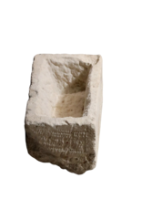 Maison Leon Van den Bogaert Pequeño Fregadero De Piedra Caliza