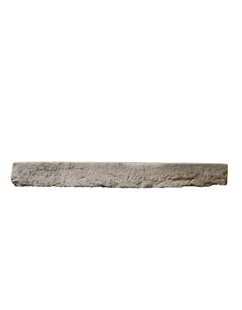 Trough Fragment In Limestone