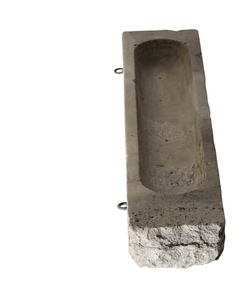 Maison Leon Van den Bogaert Ancien fragment d’auge en calcaire