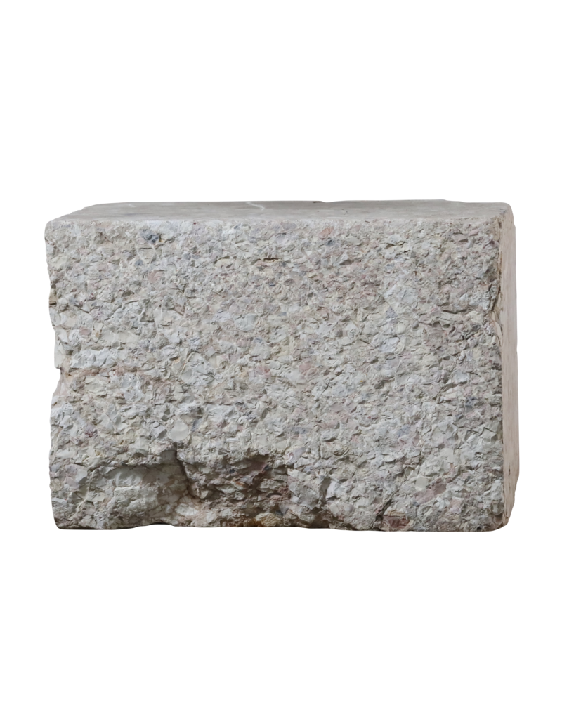Maison Leon Van den Bogaert Bloc en marbre Brèche d'Alep XVIIIe siècle