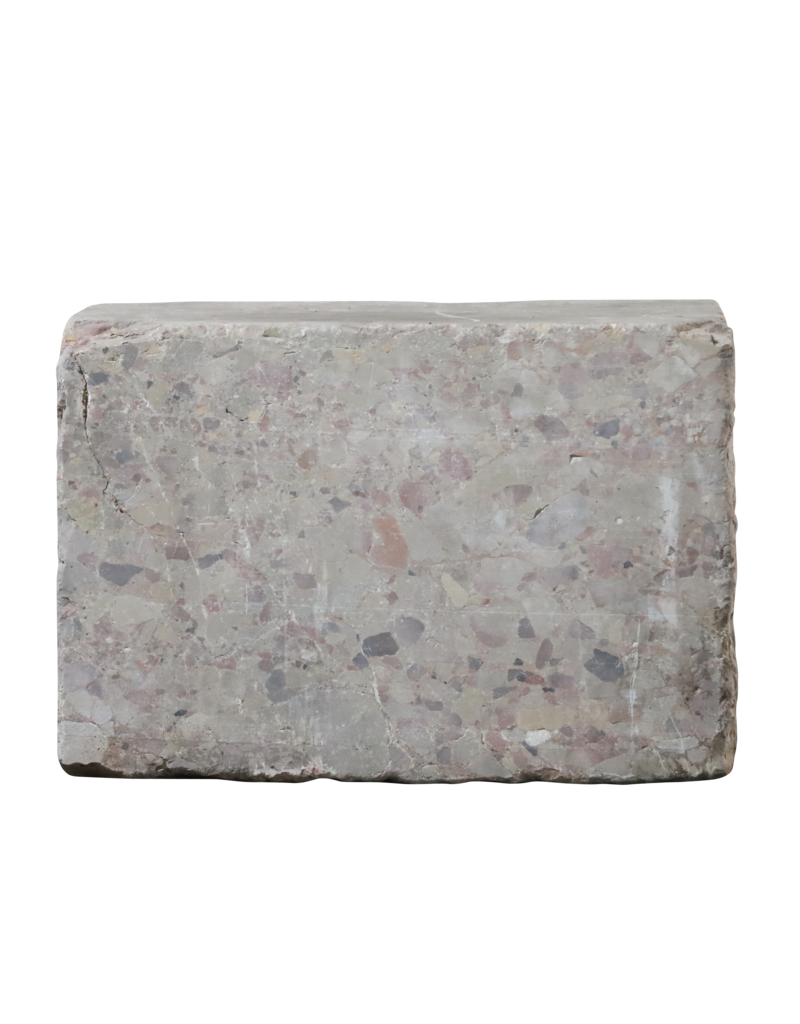 Maison Leon Van den Bogaert Bloc en marbre Brèche d'Alep XVIIIe siècle