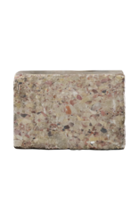 Maison Leon Van den Bogaert Bloc en marbre Brèche d'Alep XVIIIe siècle