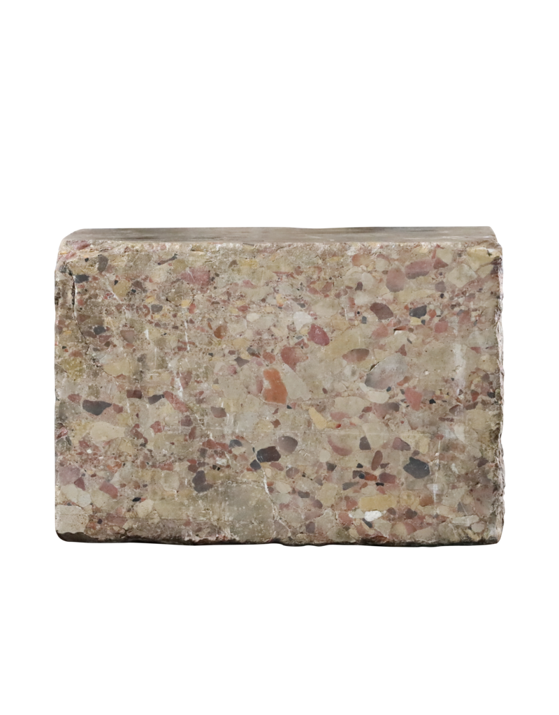 Maison Leon Van den Bogaert Bloc en marbre Brèche d'Alep XVIIIe siècle