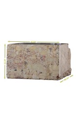 Maison Leon Van den Bogaert Bloc en marbre Brèche d'Alep XVIIIe siècle