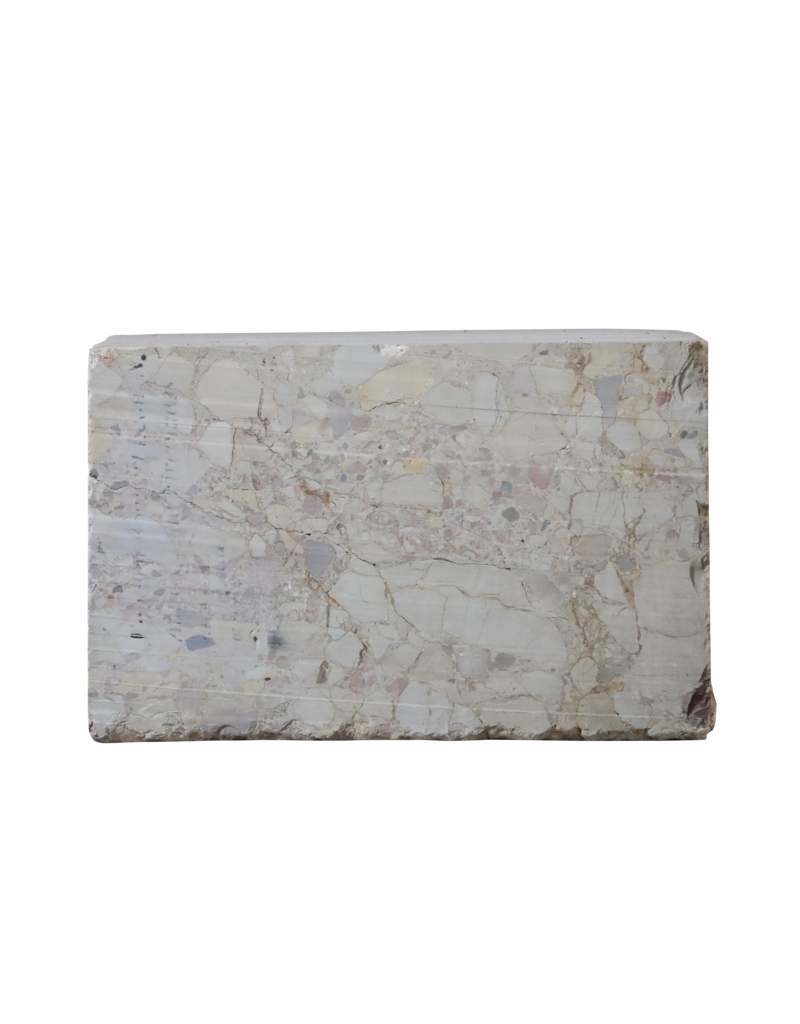 Maison Leon Van den Bogaert Bloc en marbre Brèche d'Alep XVIIIe siècle