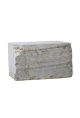 Maison Leon Van den Bogaert Bloc en marbre Brèche d'Alep XVIIIe siècle