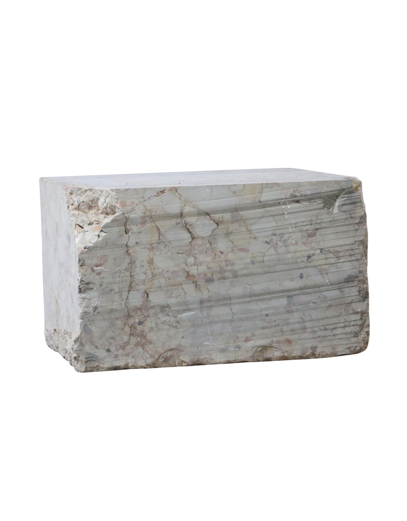 Maison Leon Van den Bogaert Bloc en marbre Brèche d'Alep XVIIIe siècle