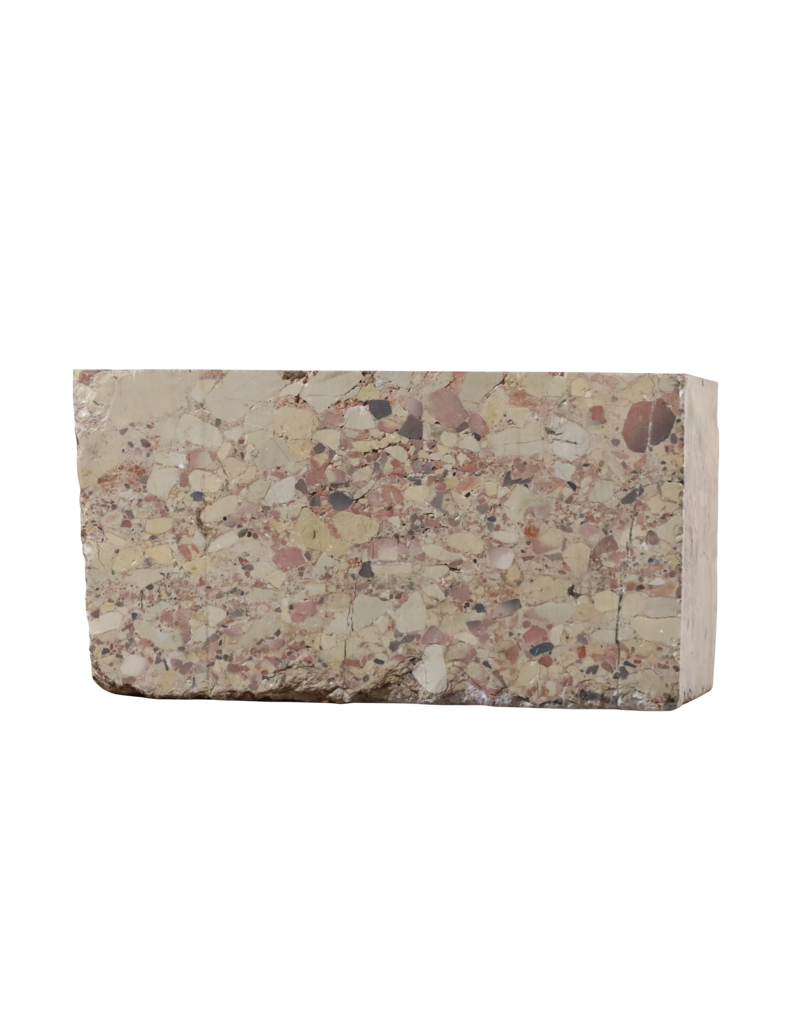 Maison Leon Van den Bogaert Bloc en marbre Brèche d'Alep XVIIIe siècle