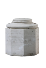 Limestone Column Base