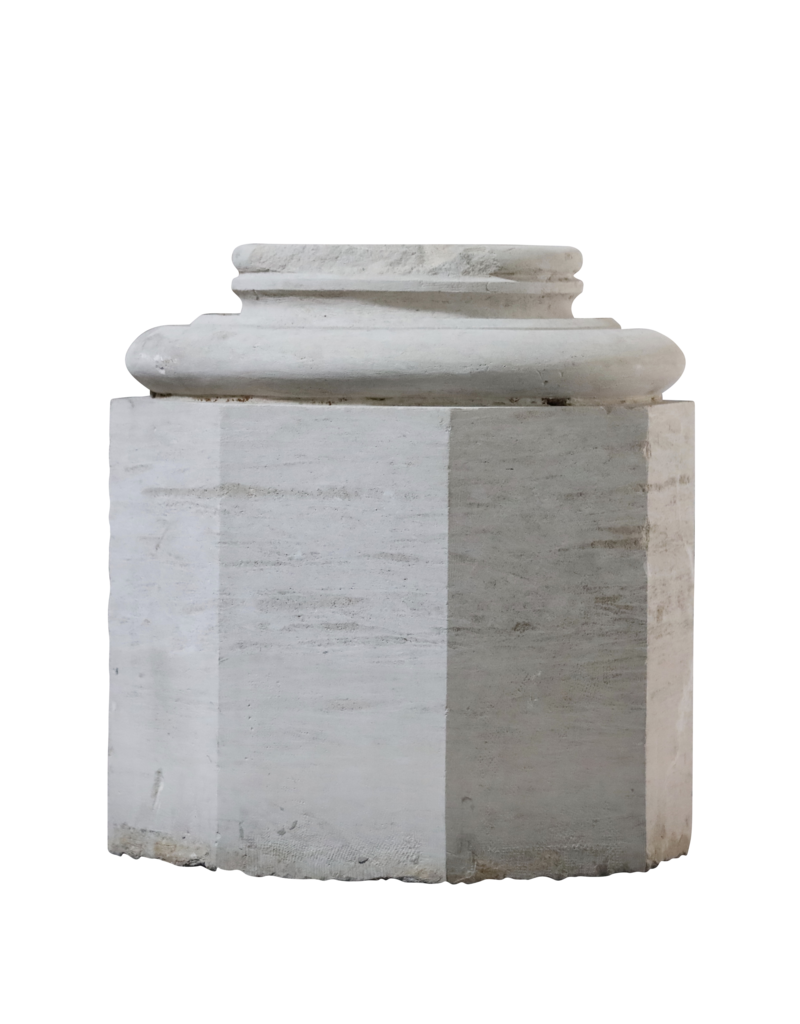 Limestone Column Base