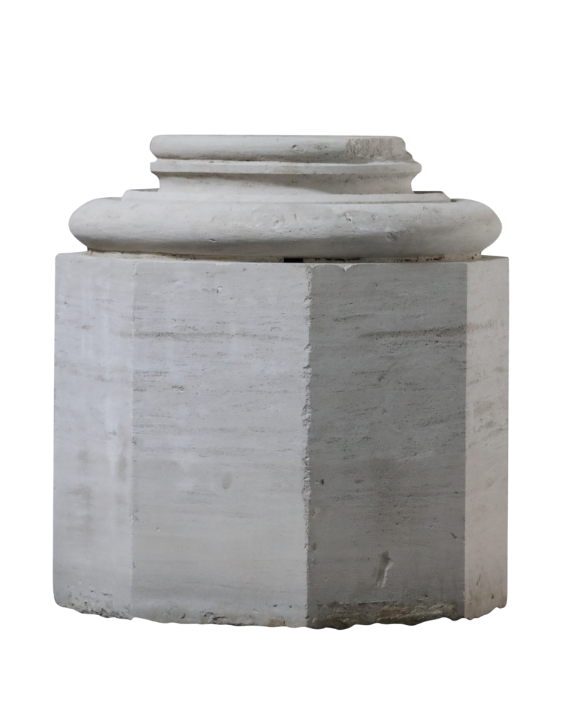 Limestone Column Base