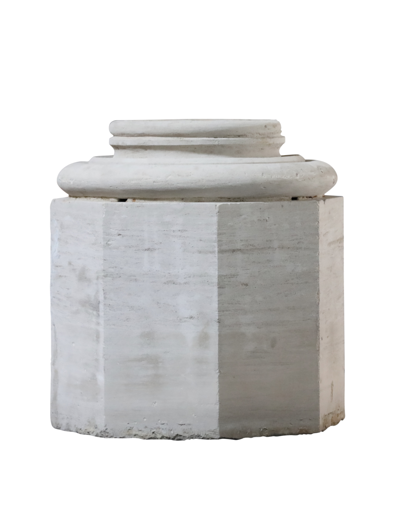 Limestone Column Base