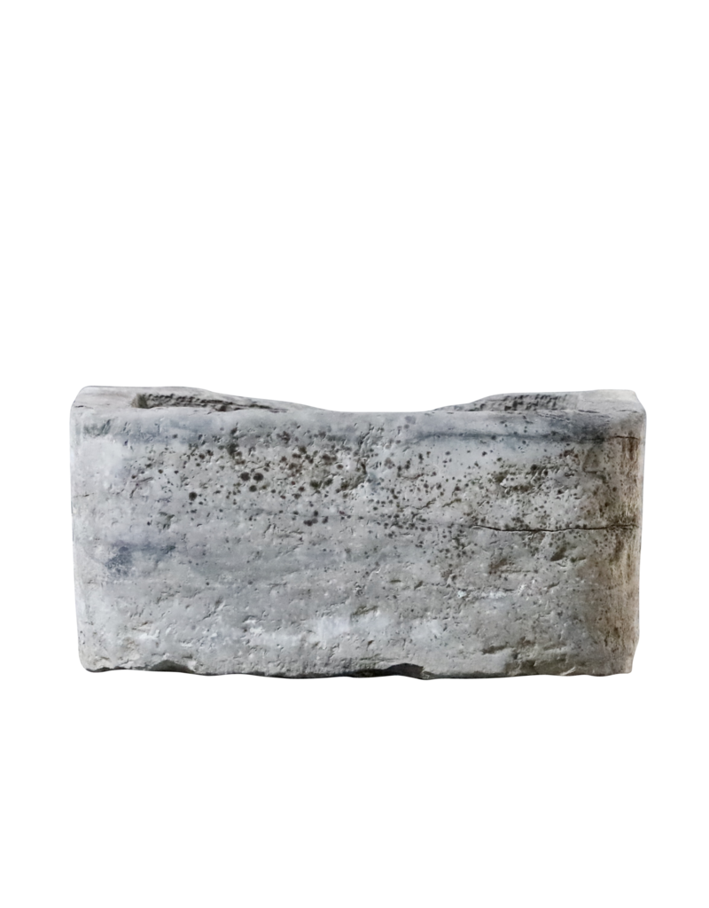 Maison Leon Van den Bogaert Belgian Black Marble Stone Trough