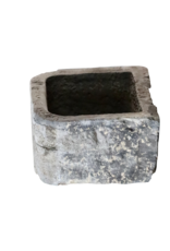 Maison Leon Van den Bogaert Belgian Black Marble Stone Trough