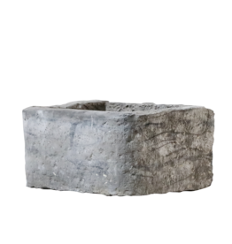 Maison Leon Van den Bogaert Comedero De Piedra De Mármol Negro Belga