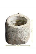 Medieval Pot In Limestone