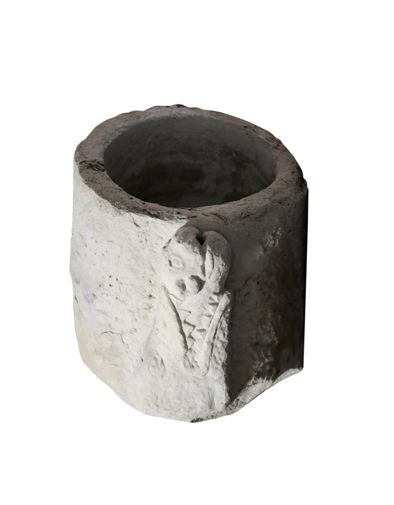 Medieval Pot In Limestone