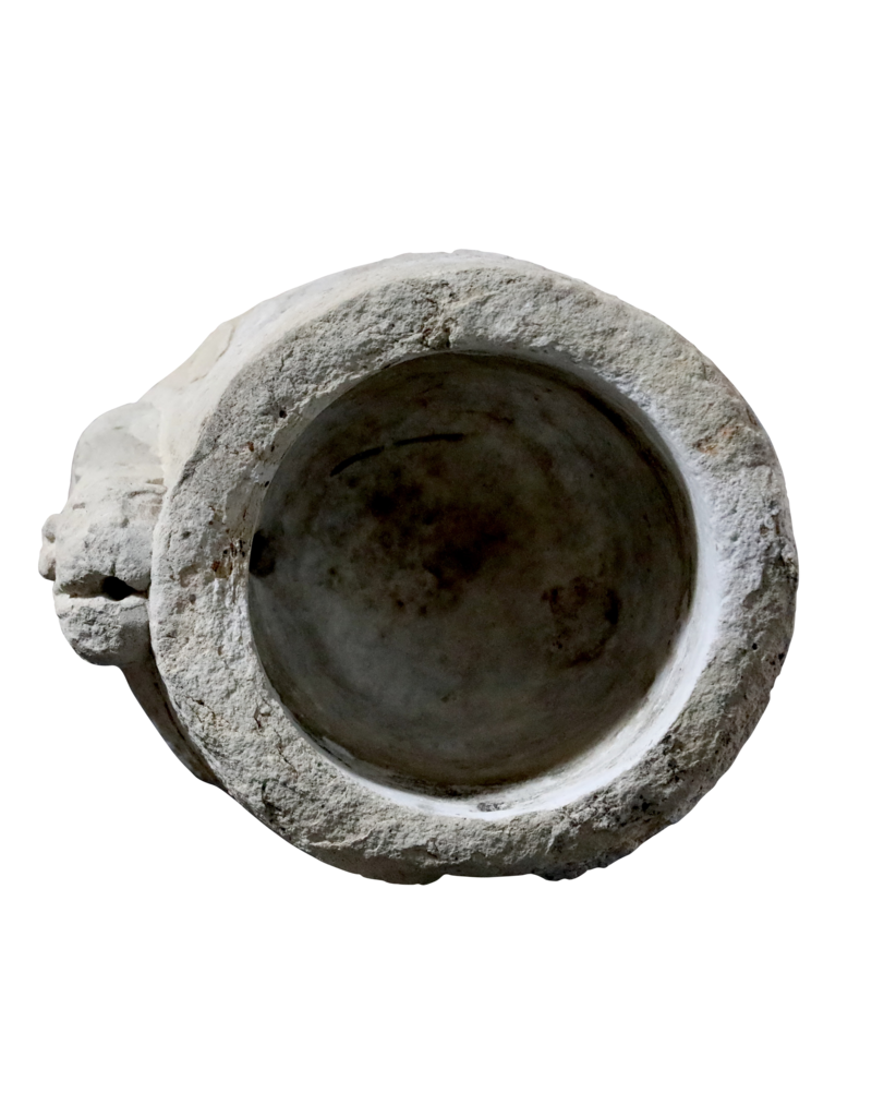 Medieval Pot In Limestone