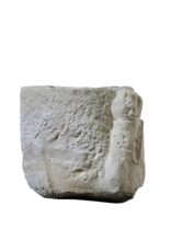 Maison Leon Van den Bogaert Medieval Pot In Limestone