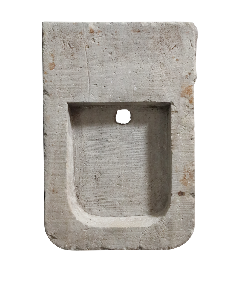Maison Leon Van den Bogaert Lavabo murale en pierre — état rustique