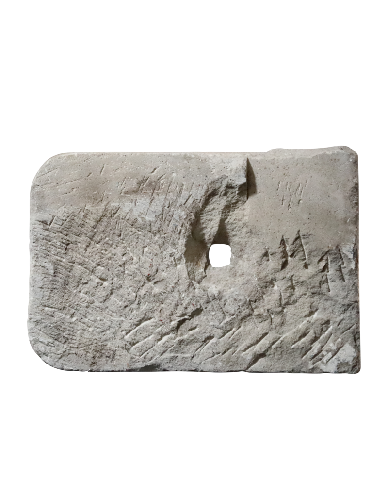 Maison Leon Van den Bogaert Lavabo De Pared Rústico En Piedra Caliza