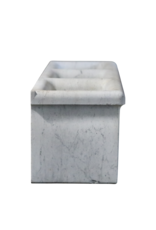 Carrara Marble Trough