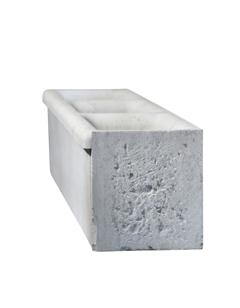 Maison Leon Van den Bogaert Trog aus Carrara-Marmor
