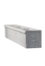Maison Leon Van den Bogaert Trog aus Carrara-Marmor