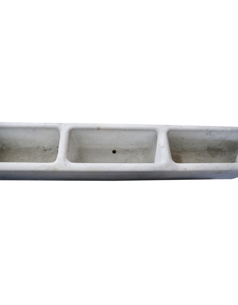 Carrara Marble Trough