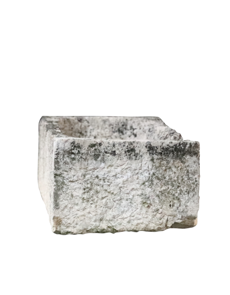 Fragment D'auge Rustique En Calcaire Français