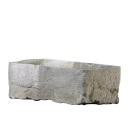 Maison Leon Van den Bogaert Vintage Trough In Limestone