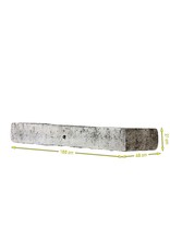 Maison Leon Van den Bogaert Rustiek Frans kalkstenen trogfragment in kalksteen