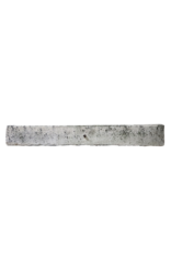 Rustiek Frans Kalksteen Trogfragment In Kalksteen
