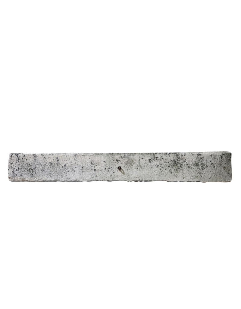 Rustic French Limestone Trough Fragment In Limestone