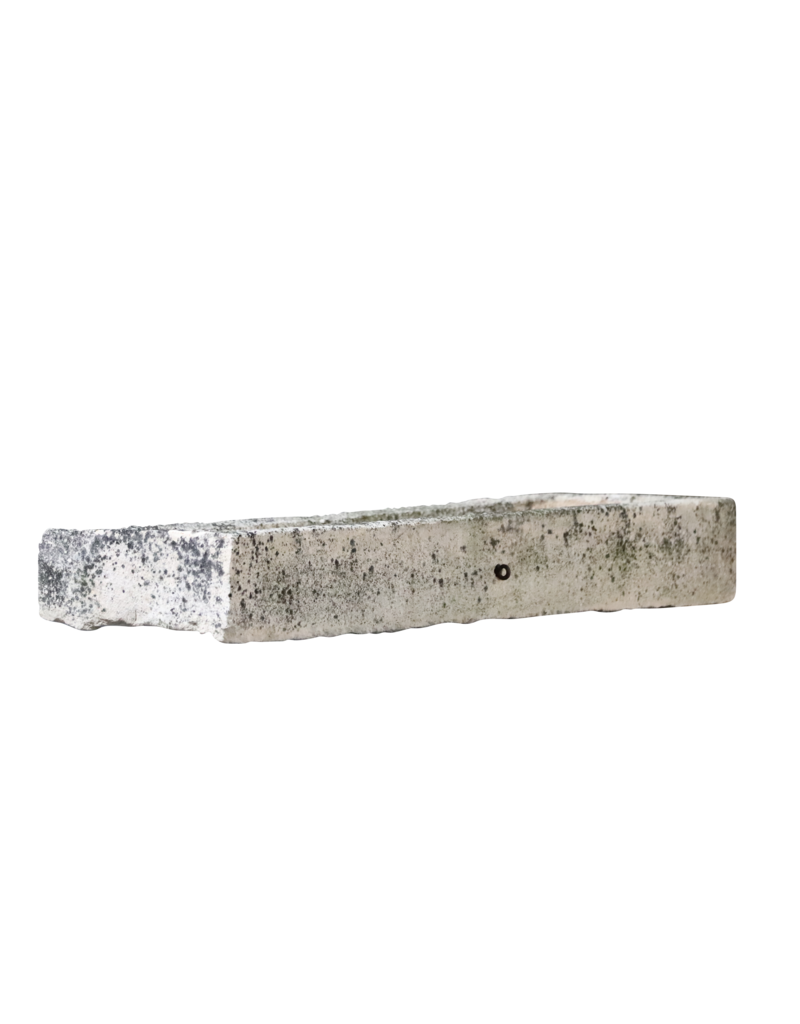 Maison Leon Van den Bogaert Rustic French Limestone Trough Fragment In Limestone