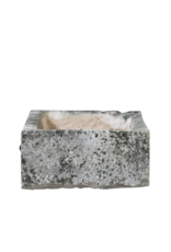 Maison Leon Van den Bogaert Rustic French Limestone Trough Fragment In Limestone