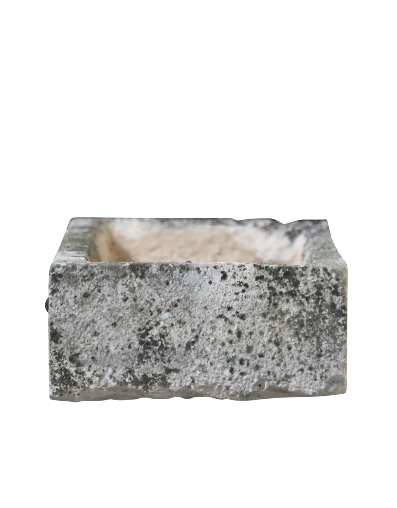 Maison Leon Van den Bogaert Rustic French Limestone Trough Fragment In Limestone