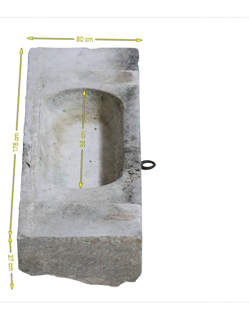 Antique Limestone Trough