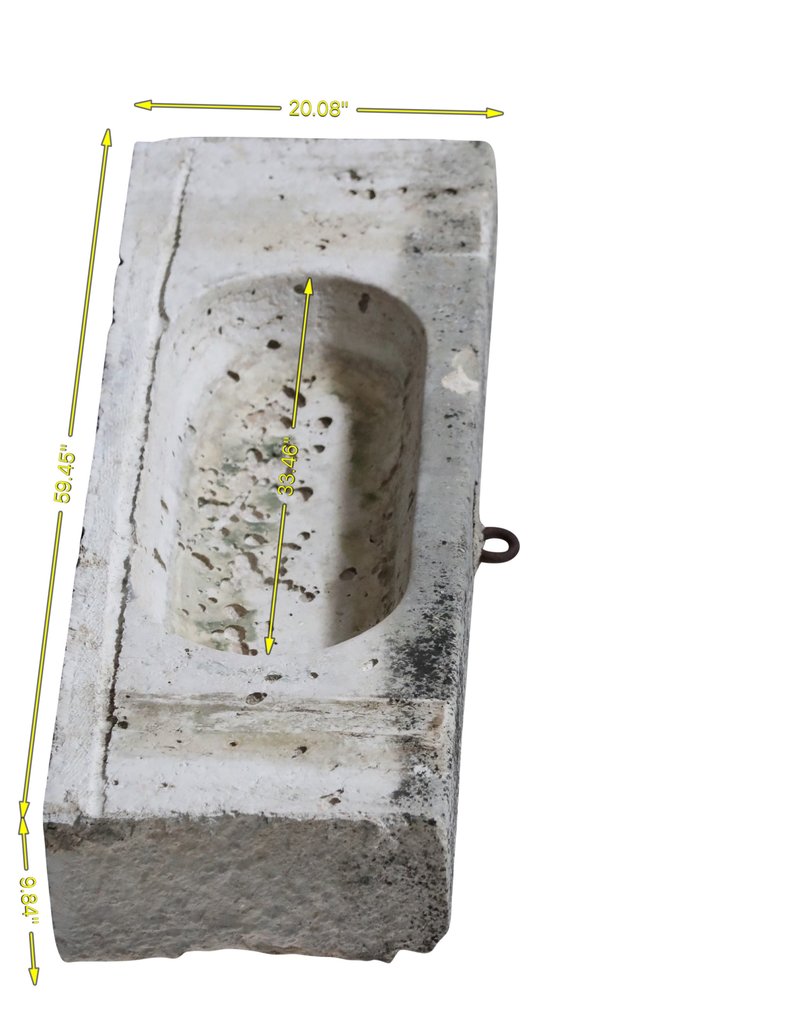 Antique Limestone Trough