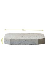 Maison Leon Van den Bogaert Tablette De Table En Pierre Rustique Bicolore