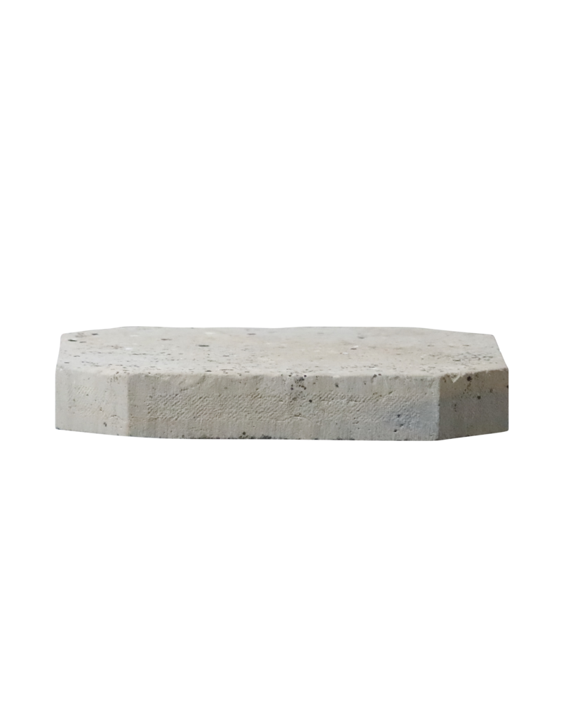 Maison Leon Van den Bogaert Tablette De Table En Pierre Rustique Bicolore