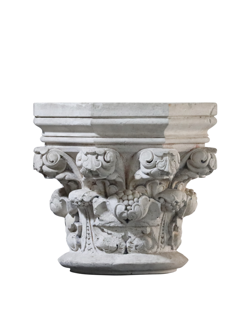 Maison Leon Van den Bogaert Originaler Säulengrundstein