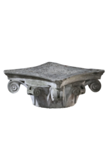 Maison Leon Van den Bogaert Column Top Stone