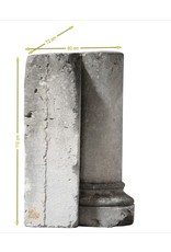 Antique Limestone Column
