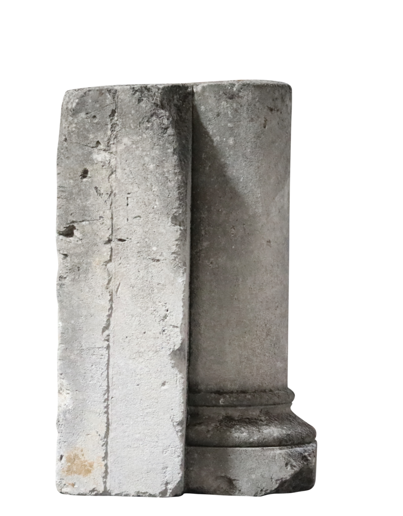 Antique Limestone Column
