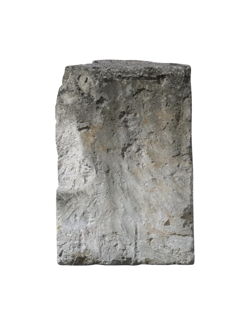 Antique Limestone Column