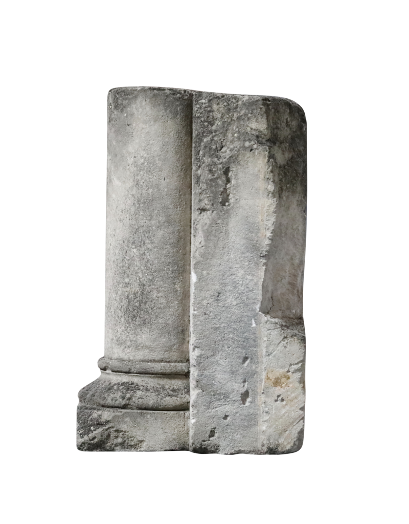 Antique Limestone Column