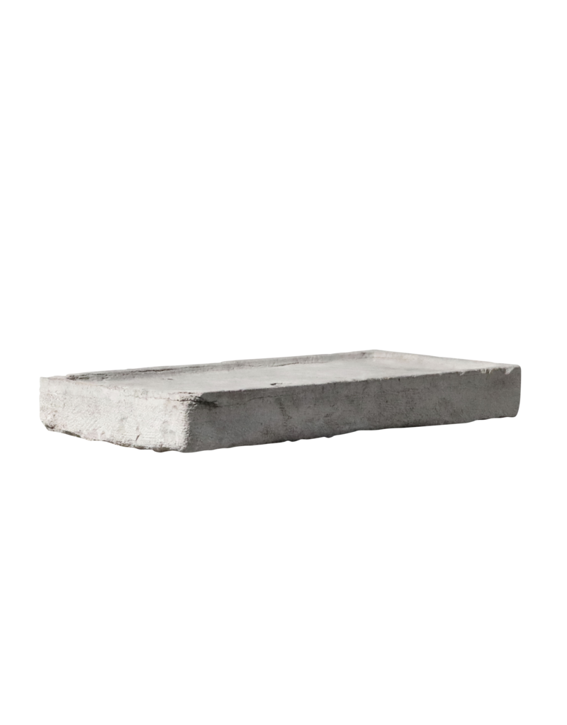 Reclaimed Limestone Sink Fragment